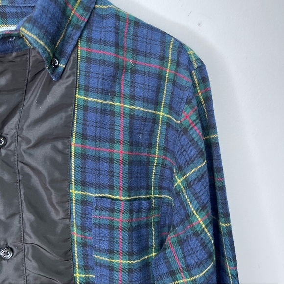 Crooks & Castles Plaid Button Down Shirt Size Medium - Picture 7 of 13